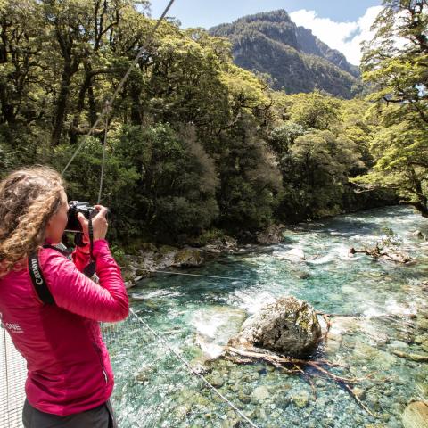 a woman talking on a cell phone