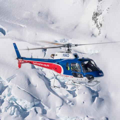 a close up of a snow covered slope