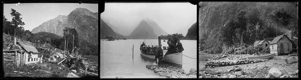 an old photo of a boat